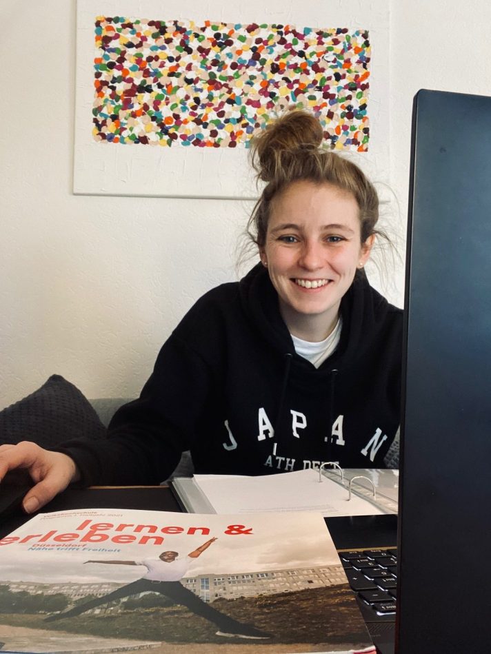 Auszubildende Anna Potting